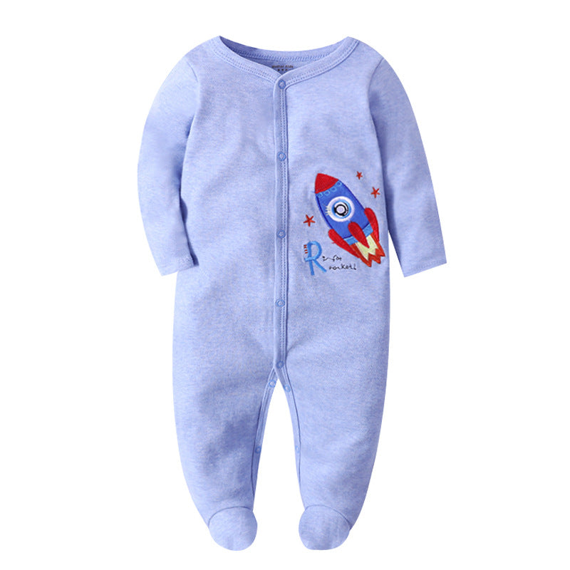 Katoenen babykleding uit één stuk