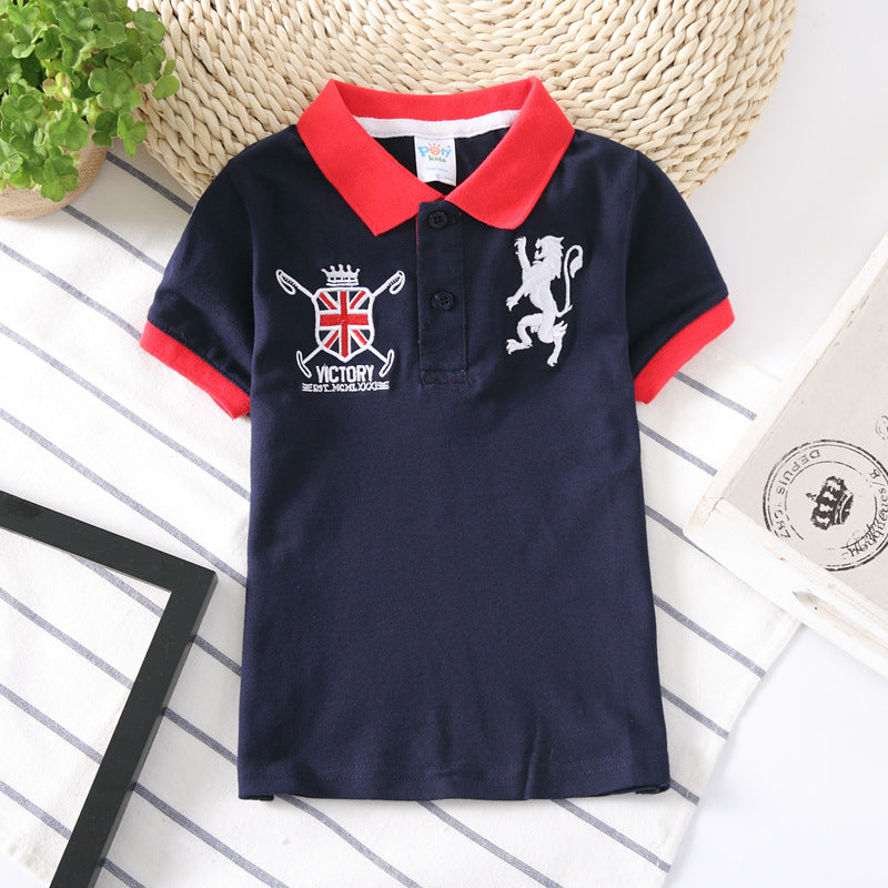 polo kids shirt boys - Premium T-shirt Jongens from My Store - Just €47.75! Shop now at KIYOO Royal Brand