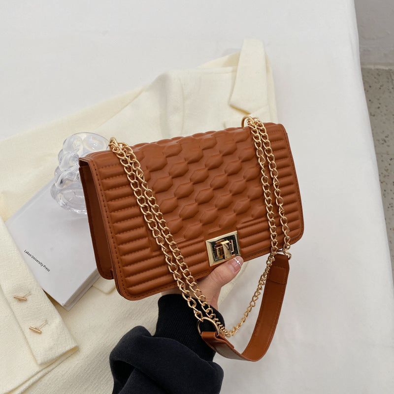 Small Square Bag Rhombus Chain Casual Shoulder Lady - Premium Damestas from My Store - Just €24.97! Shop now at KIYOO Royal Brand