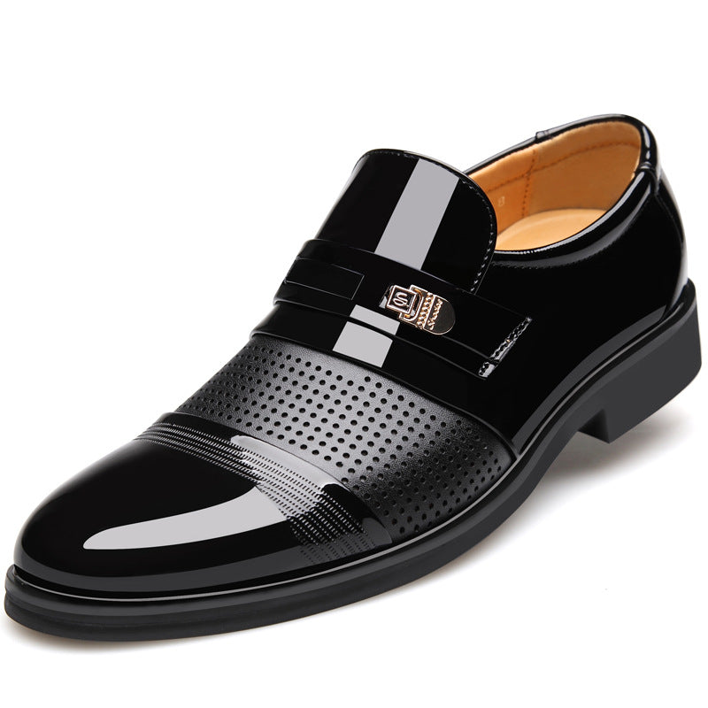 Men's business dress leather shoes - Premium veterschoenen from My Store - Just €58.71! Shop now at KIYOO Royal Brand