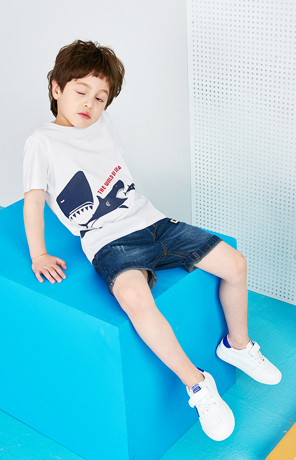 Summer Children's Wear Korean Fashion Children's Short Sleeve T-Shirt Cotton Kids Clothes Summer Boy Half Sleeve Top - Premium T-shirt Jongens from My Store - Just €13.16! Shop now at KIYOO Royal Brand