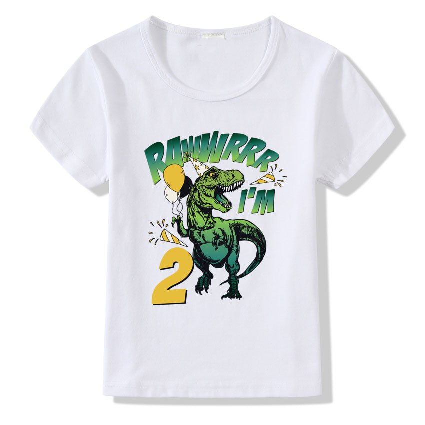 Children's T-shirt Numbers 1-9 Birthday T-shirt - Premium T-shirt Jongens from My Store - Just €14.52! Shop now at KIYOO Royal Brand