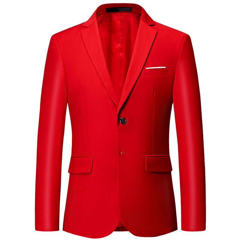 Men's Fashion Casual Two-button Small Suit Jacket