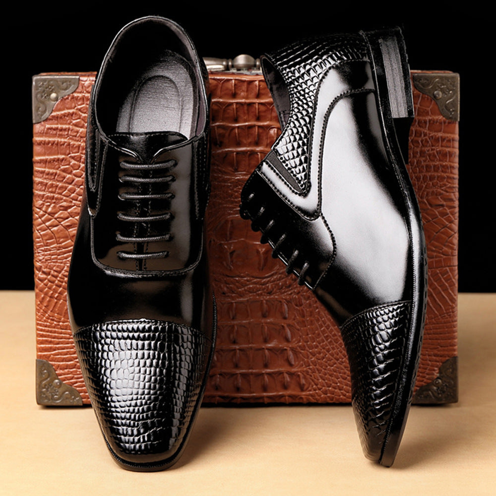 Business leather shoes - Premium veterschoenen from My Store - Just €42.52! Shop now at KIYOO Royal Brand