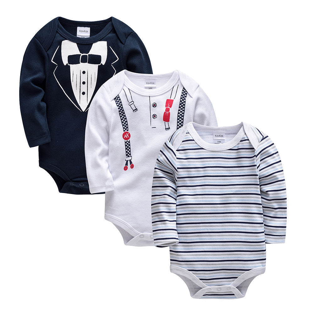 Babykleding met lange mouw cartoon - Premium babykleding from My Store - Just €24.39! Shop now at KIYOO Royal Brand