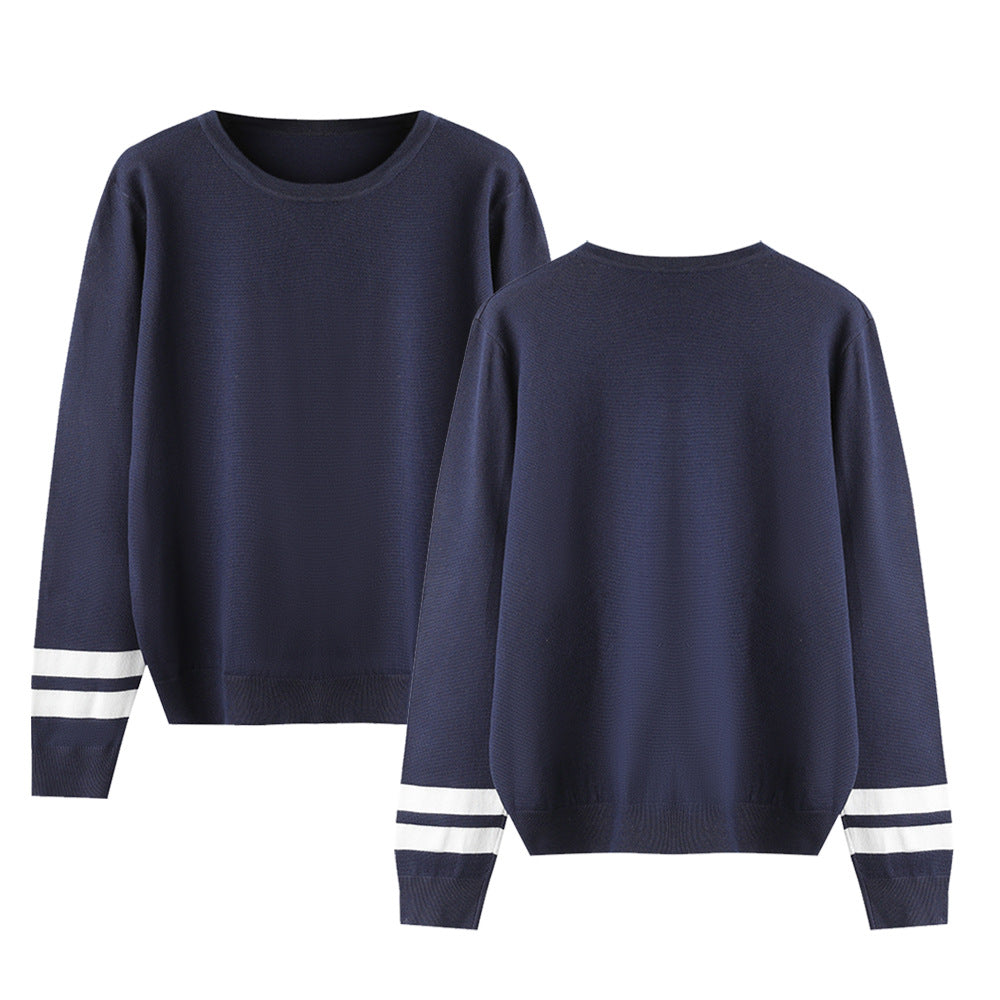 Gebreide trui met ronde hals - Premium Truien & Sweaters from My Store - Just €26.58! Shop now at KIYOO Royal Brand