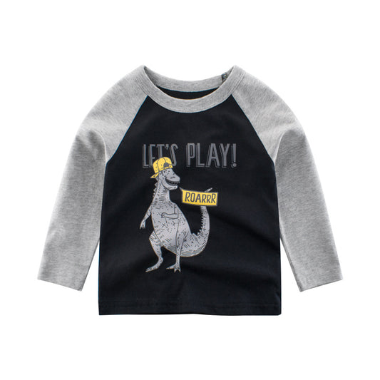 Boys Long Sleeve T-shirt - Premium T-shirt Jongens from My Store - Just €15.04! Shop now at KIYOO Royal Brand