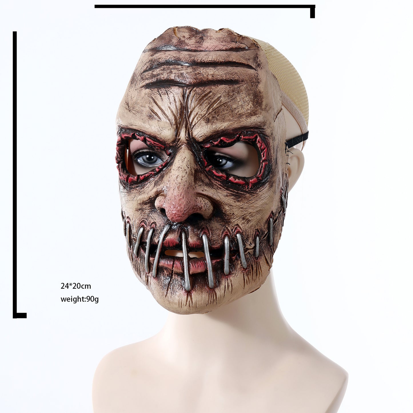 Halloween Horror Mask - Premium Cosmetica from My Store - Just €15.27! Shop now at KIYOO Royal Brand