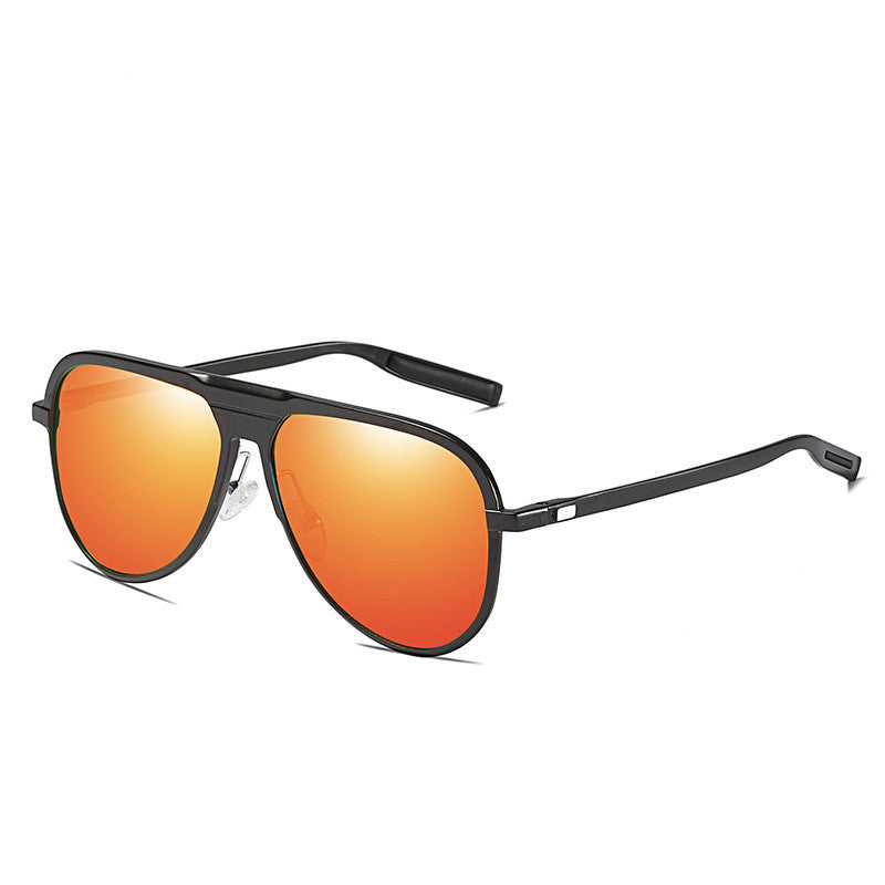 Fashion Personality Aluminum Magnesium Men's Sunglasses - Premium Zonnebrillen from My Store - Just €41.15! Shop now at KIYOO Royal Brand