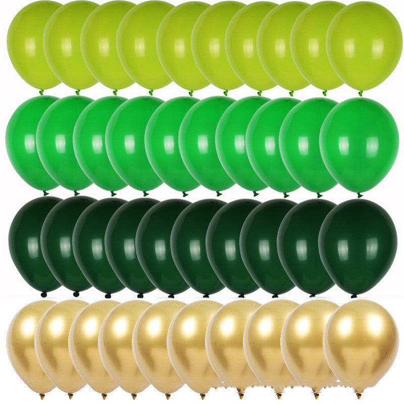 Olijf Groene Ballon Set Jungle Zoo Thema - Premium party from My Store - Just €13.97! Shop now at KIYOO Royal Brand