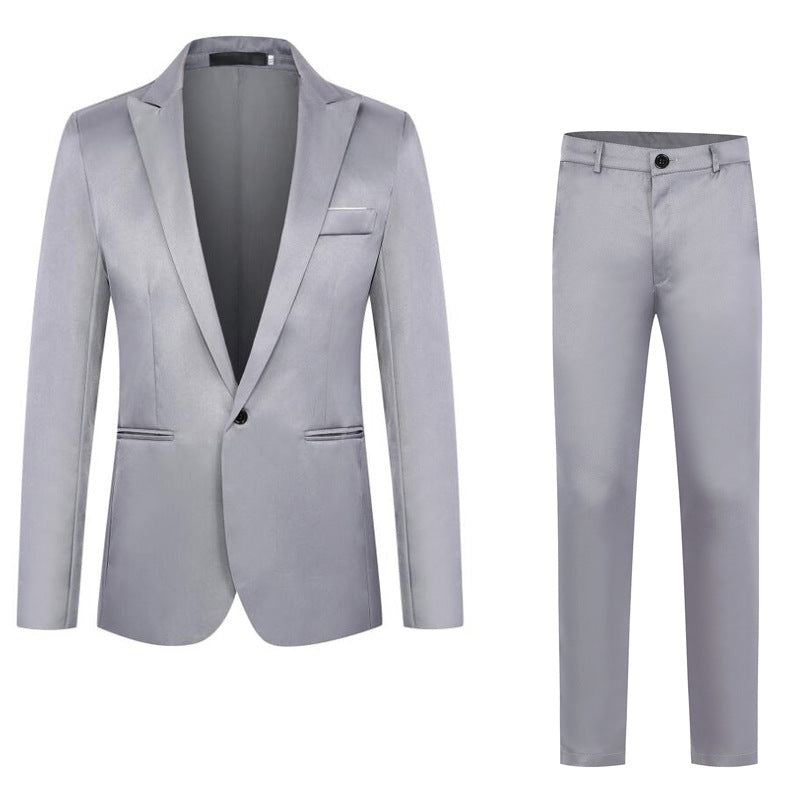 Suits For Wedding Tuxedo Clothes Jacket Men Suit - Premium Pakken & Stropdassen from My Store - Just €55.87! Shop now at KIYOO Royal Brand