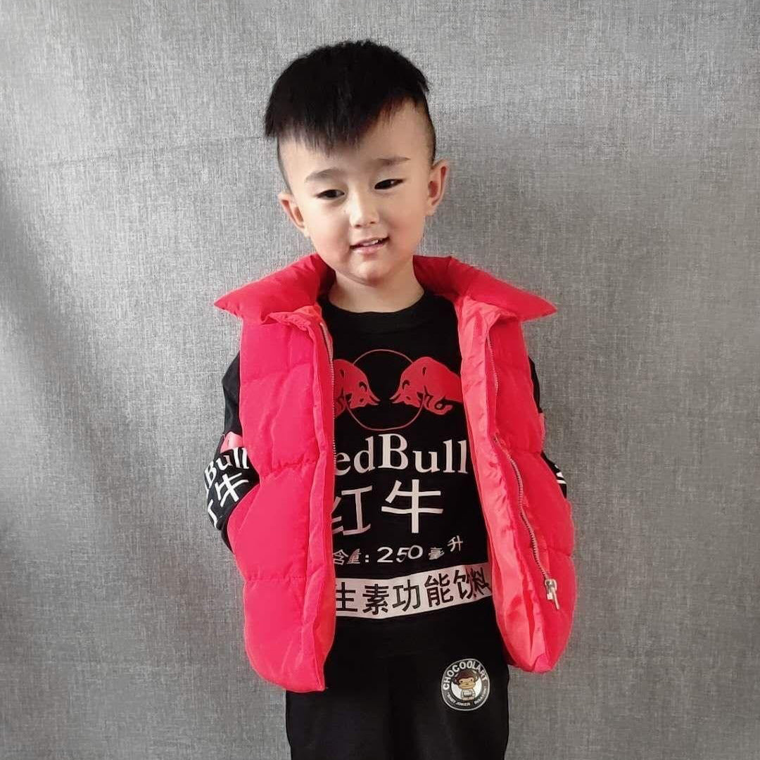 Down Cotton Vest Autumn And Winter Waistcoat Winter Clothing Children - Premium Truien & Hoodies Jongens from My Store - Just €18.35! Shop now at KIYOO Royal Brand