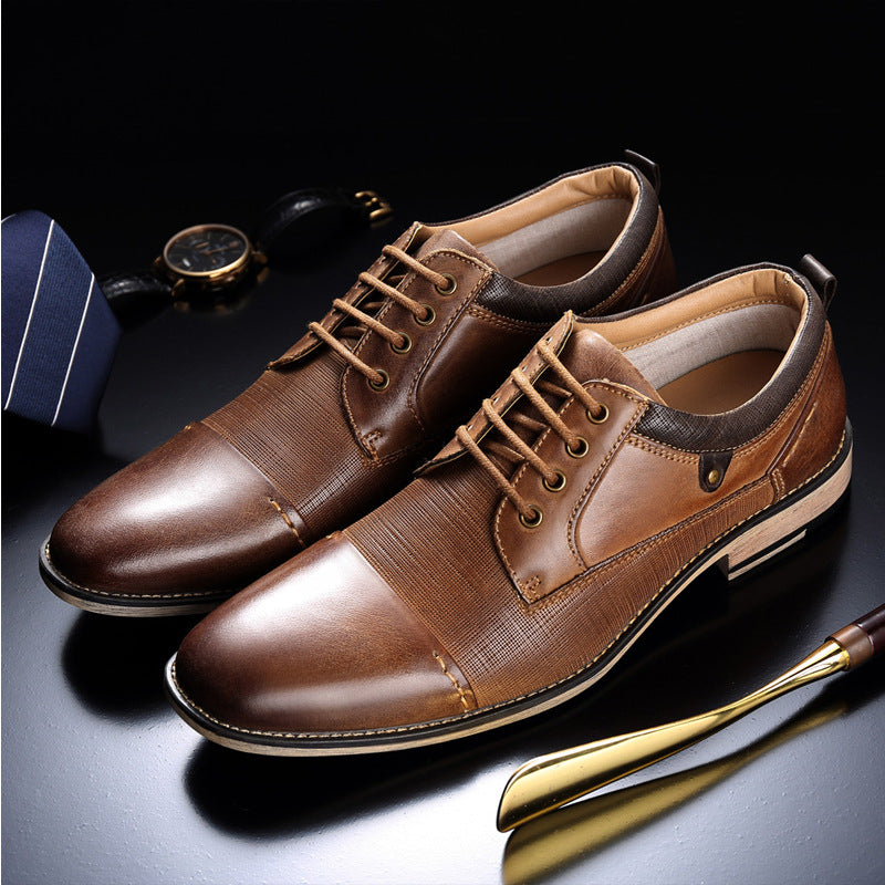 Men's formal shoes - Premium veterschoenen from My Store - Just €121.33! Shop now at KIYOO Royal Brand