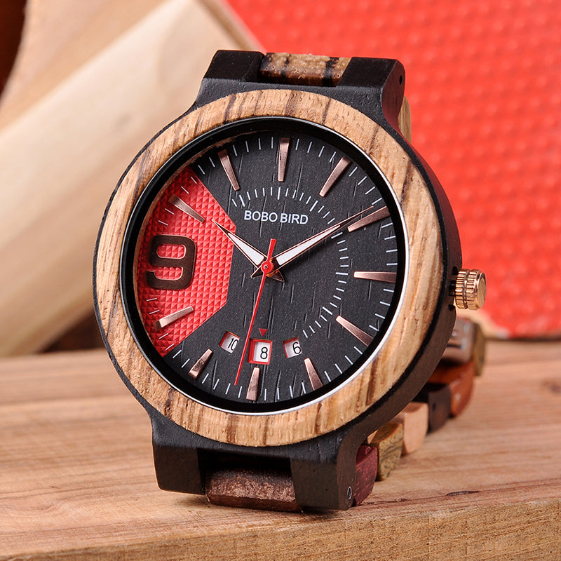 Houten horloge heren - Premium Watches from My Store - Just €67.79! Shop now at KIYOO Royal Brand