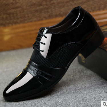 New men's fashion business casual shoes dress shoes - Premium veterschoenen from My Store - Just €43.18! Shop now at KIYOO Royal Brand