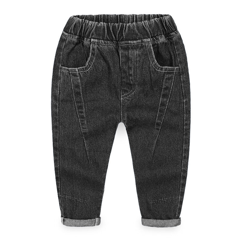 Boys black jeans long pants - Premium Jongens broeken from My Store - Just €21.77! Shop now at KIYOO Royal Brand