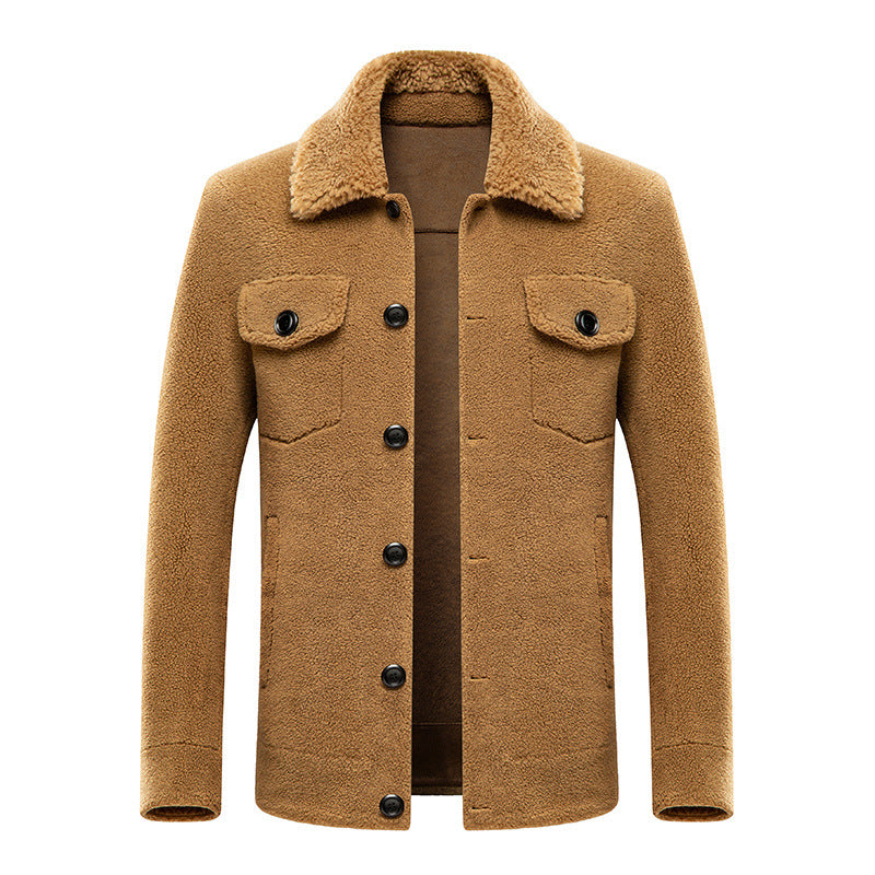 Sheep sheared men's jacket