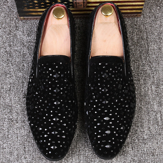 Studded leather shoes - Premium Loafers from My Store - Just €72.14! Shop now at KIYOO Royal Brand