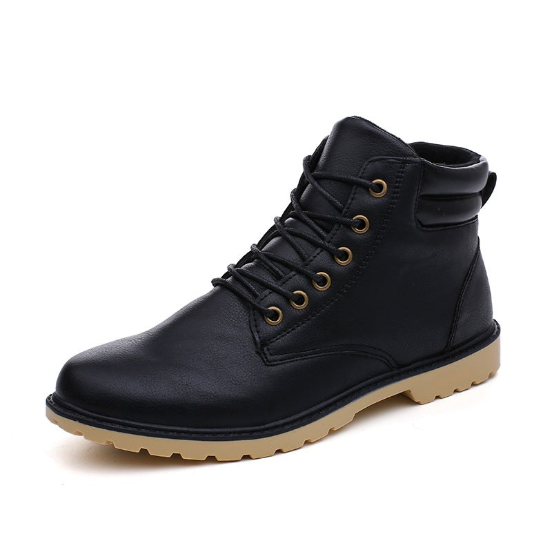 Martin boots men's boots casual leather boots outdoor tooling - Premium Boots from My Store - Just €48.57! Shop now at KIYOO Royal Brand