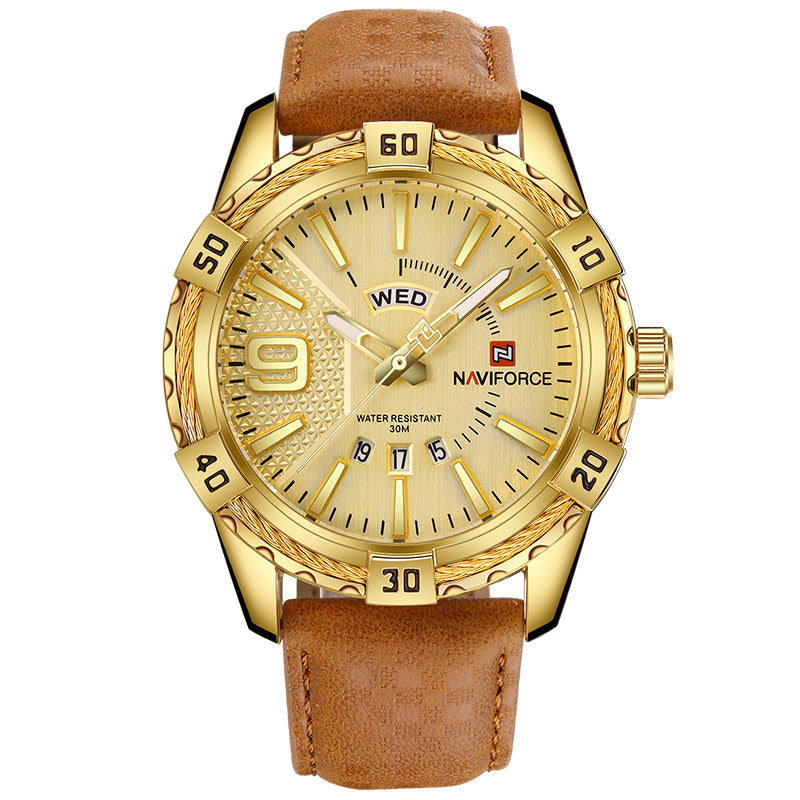 Men's Fashion Trend Personality Sports Large Dial Quartz Watch