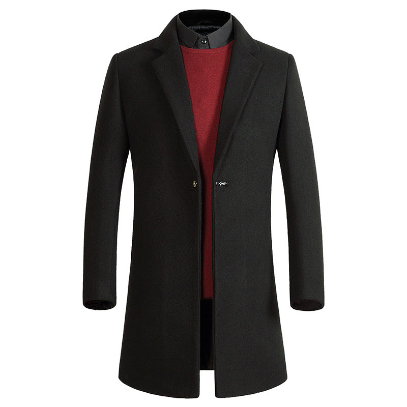 Men's Casual Thick Slim Coat