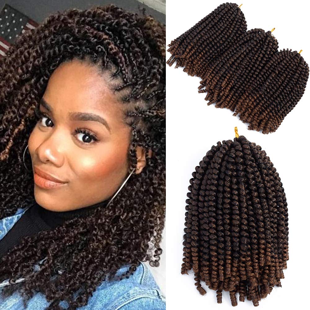 Crochet chemical fiber low temperature spring - Premium Pruiken/Waves from My Store - Just €12.89! Shop now at KIYOO Royal Brand