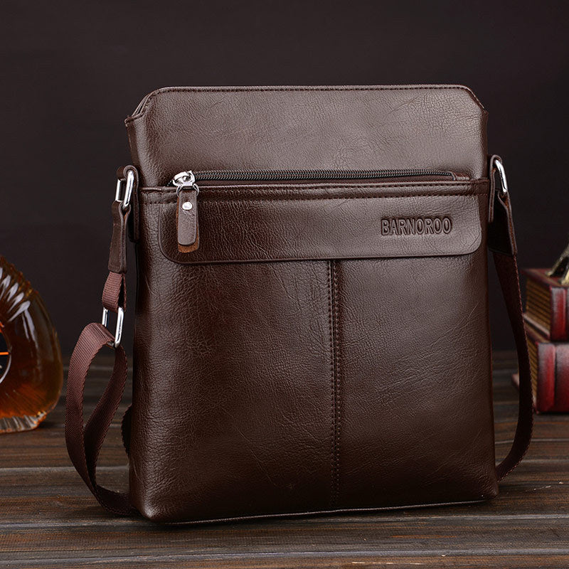 The new kangaroo male bag shoulder bag man satchel business men's fashion  single shoulder bag