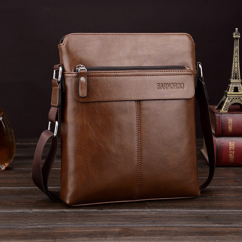 The new kangaroo male bag shoulder bag man satchel business men's fashion  single shoulder bag