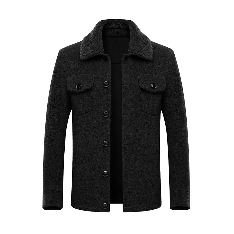 Sheep sheared men's jacket