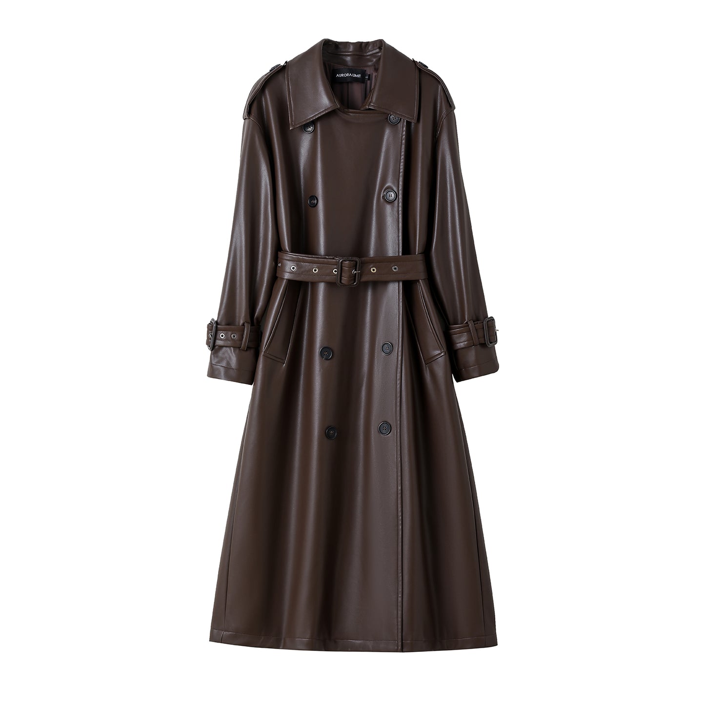 Women's Fashion Lint Trench Coat - Premium Dames Jassen from My Store - Just €713.88! Shop now at KIYOO Royal Brand