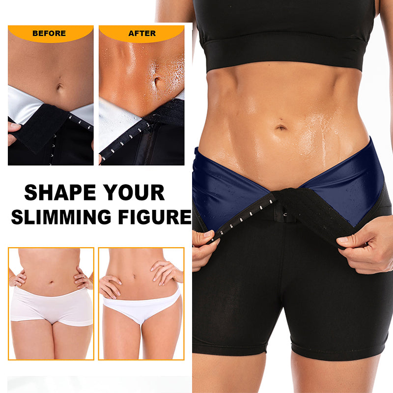 Slimming Pants Waist Trainer Shapewear Tummy Hot Thermo Sweat Leggings Fitness Workout Sweat Sauna Pants Body Shaper - Premium dames broeken from My Store - Just €25.04! Shop now at KIYOO Royal Brand