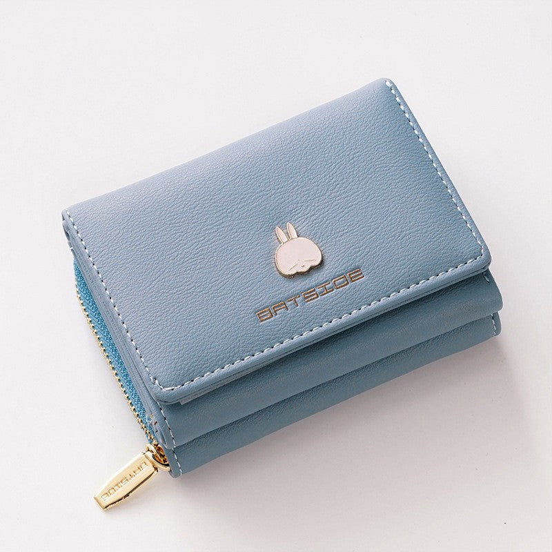 Women's Square Wallet Three Fold Multifunctional Card Holder - Premium Portemennees from My Store - Just €22.85! Shop now at KIYOO Royal Brand