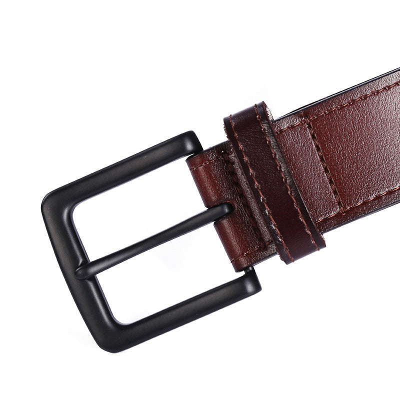 Men's Buckle Belt Simple Business Leisure - Premium Riemen from My Store - Just €23.86! Shop now at KIYOO Royal Brand