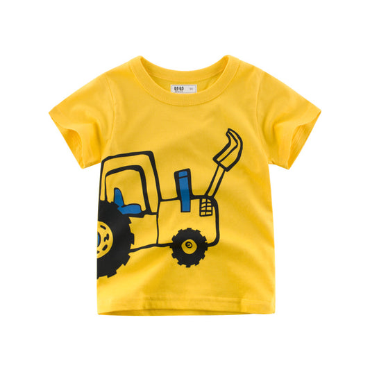 Children's short sleeve T-shirt - Premium T-shirt Jongens from My Store - Just €12.29! Shop now at KIYOO Royal Brand