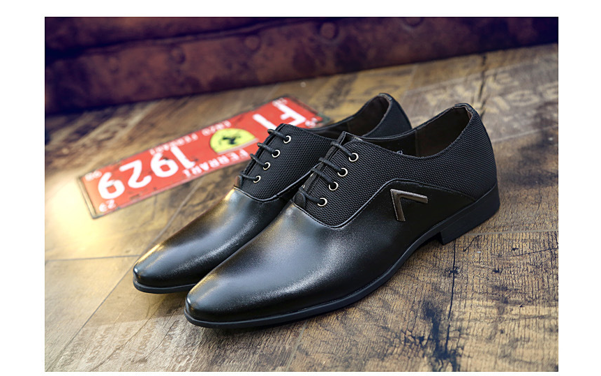 zakelijke leren schoenen - Premium veterschoenen from My Store - Just €45.46! Shop now at KIYOO Royal Brand