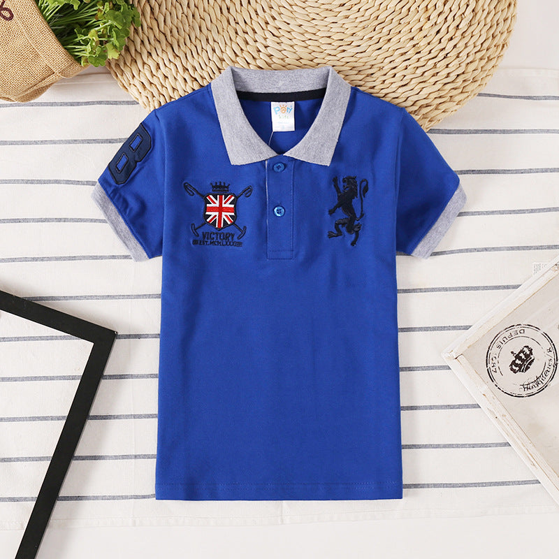 polo kids shirt boys - Premium T-shirt Jongens from My Store - Just €47.75! Shop now at KIYOO Royal Brand