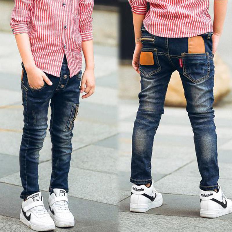 Boys stretch denim pants - Premium Jeans from My Store - Just €27.67! Shop now at KIYOO Royal Brand