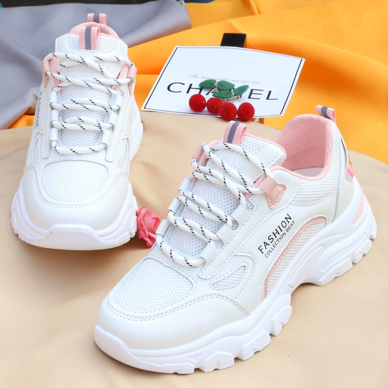 Student Breathable Platform Casual Sneakers - Premium Dames sportschoenen from My Store - Just €43.31! Shop now at KIYOO Royal Brand