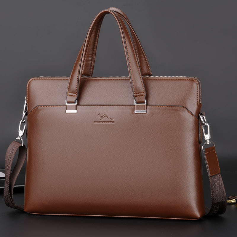 Business briefcase men's bag - Premium Tassen & Rugtassen from My Store - Just €46.60! Shop now at KIYOO Royal Brand