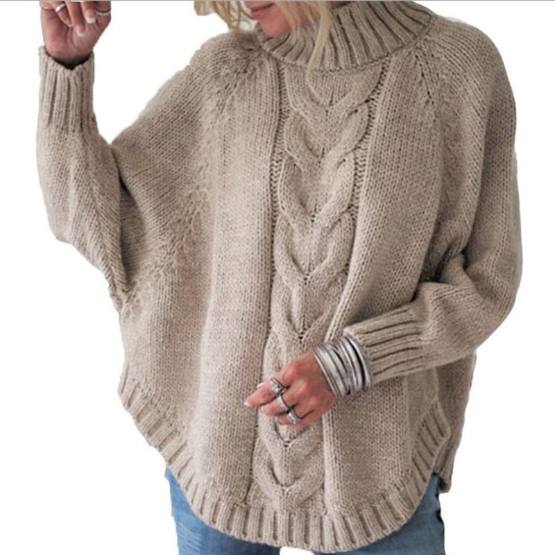 Pullover sweater women loose sweater