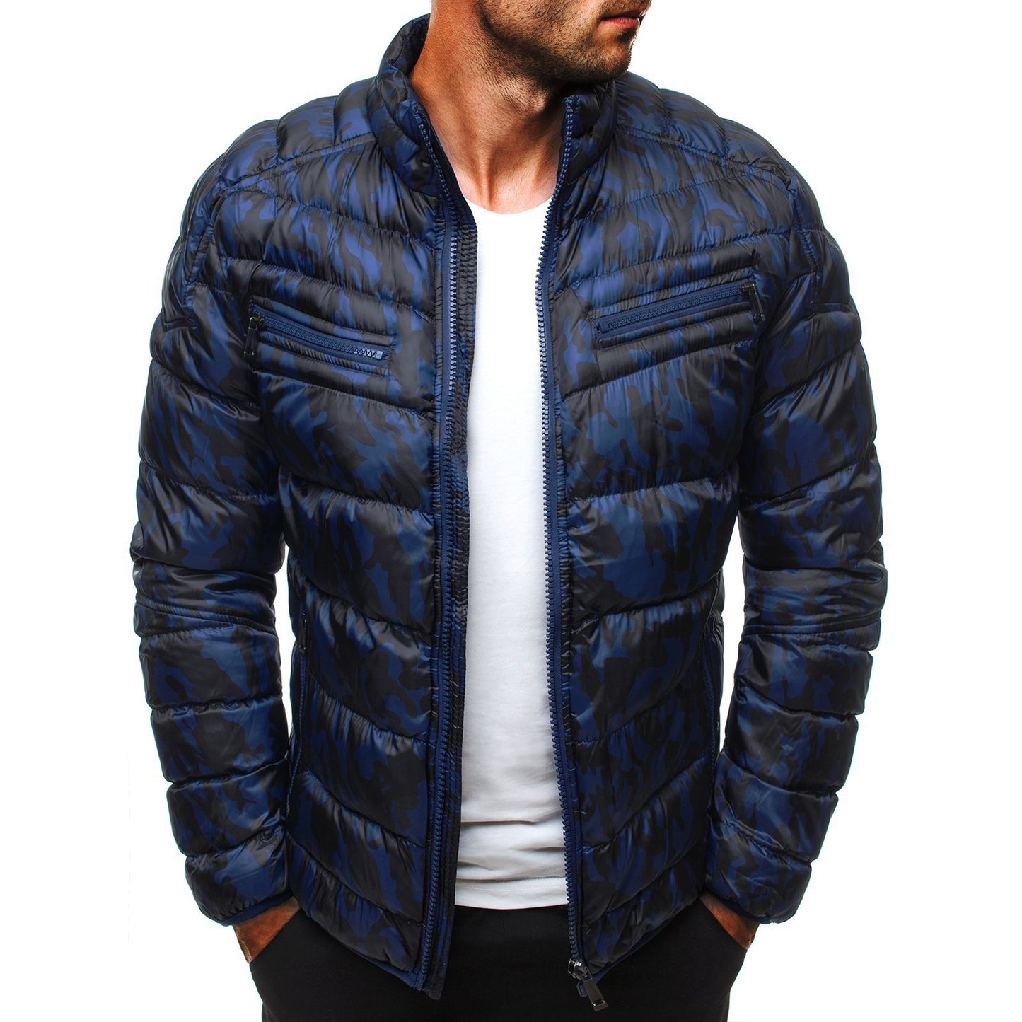 Camouflage print for men - Premium Jassen from My Store - Just €50.39! Shop now at KIYOO Royal Brand