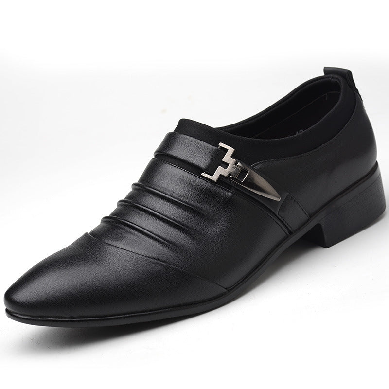 new winter shoes business casual shoes British fashion pointed shoes 4647 large yards - Premium veterschoenen from My Store - Just €30.95! Shop now at KIYOO Royal Brand