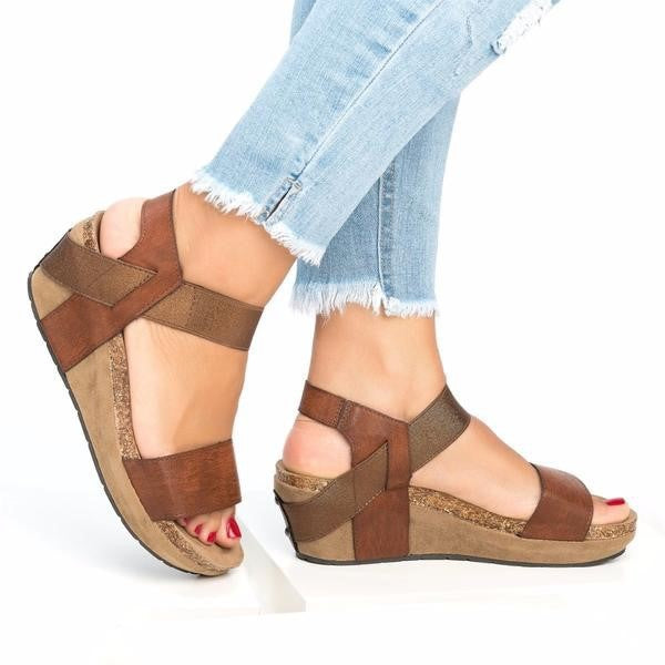 Large size casual hollowed out sandals - Premium Sandalen from My Store - Just €71.68! Shop now at KIYOO Royal Brand