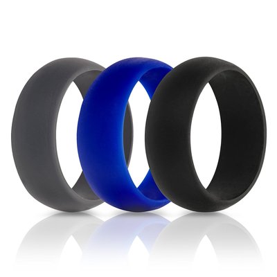 Men's electronic cigarette silicone ring - Premium Mannen Sieraden from My Store - Just €8.04! Shop now at KIYOO Royal Brand