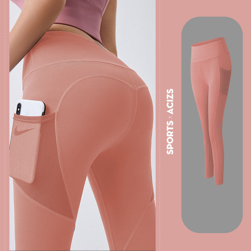 Yoga legging Dames met zak - Premium dames broeken from My Store - Just €24.88! Shop now at KIYOO Royal Brand