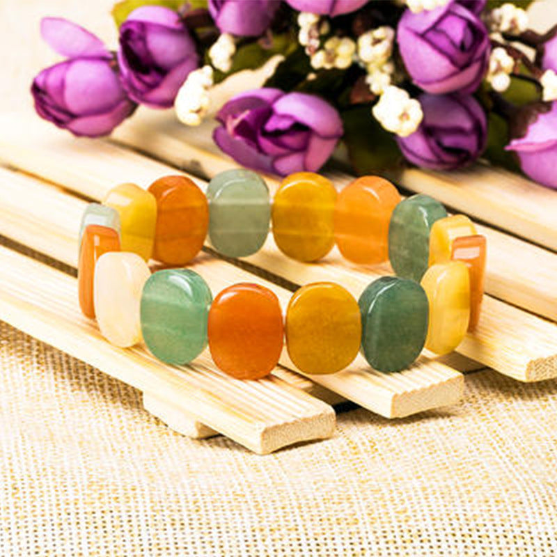 Natural crystal bracelet - Premium dames sieraden from My Store - Just €26.25! Shop now at KIYOO Royal Brand