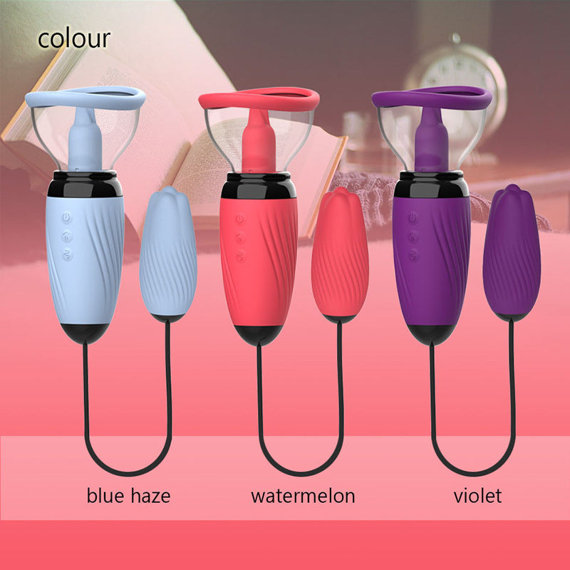 New Multi Frequency Sucking Vibration Breast Sucking Massager - Premium sextoys from My Store - Just €104.85! Shop now at KIYOO Royal Brand