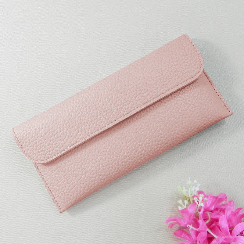 New Women's Bag Women's Long Purse Simple Buckle Card Wallet - Premium Portemennees from My Store - Just €10.36! Shop now at KIYOO Royal Brand