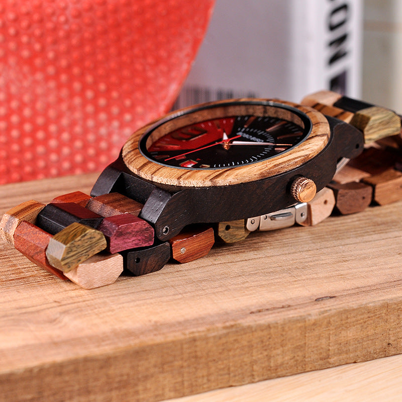 Houten horloge heren - Premium Watches from My Store - Just €67.79! Shop now at KIYOO Royal Brand