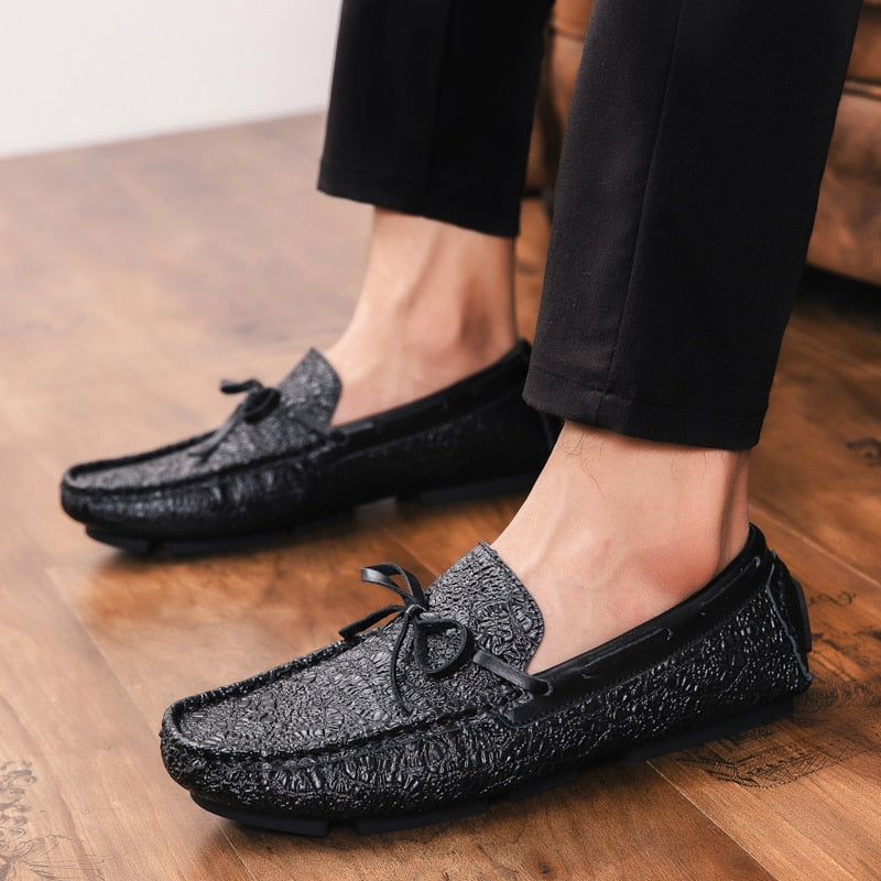 One-legged Soft Sole Lazy Casual Driving Men's Shoes - Premium Loafers from My Store - Just €68.88! Shop now at KIYOO Royal Brand